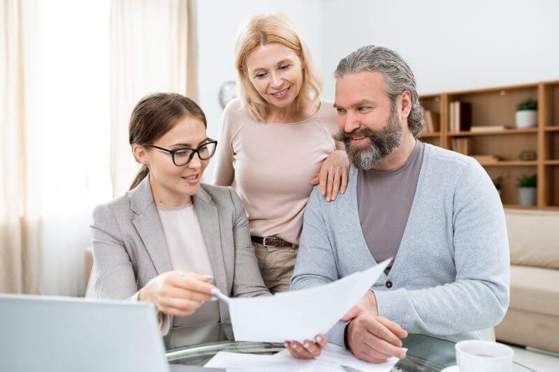All Other Classes 3 Happy insurance clients