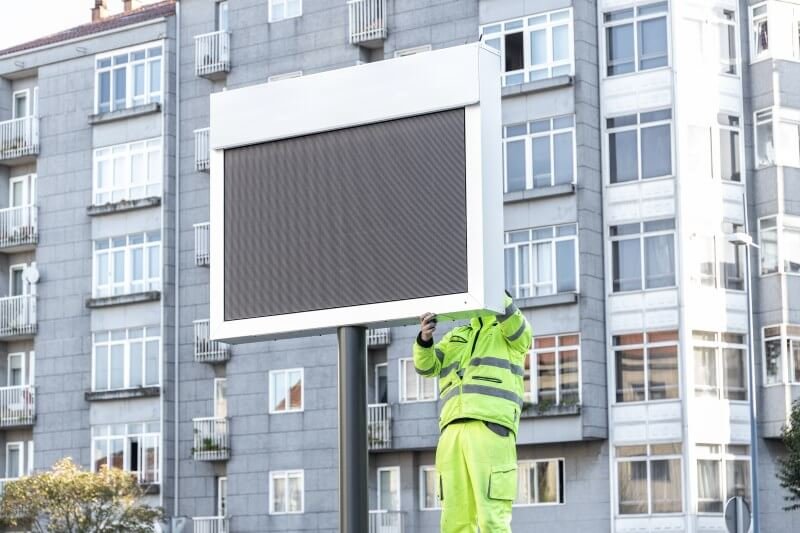 Sign board repair and installation insurance